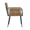 Alaterre Furniture Alburgh All-Weather Outdoor 32"H Rope Chairs with Light Gray Cushion, Set of Two AWWK01KK - alternate 3